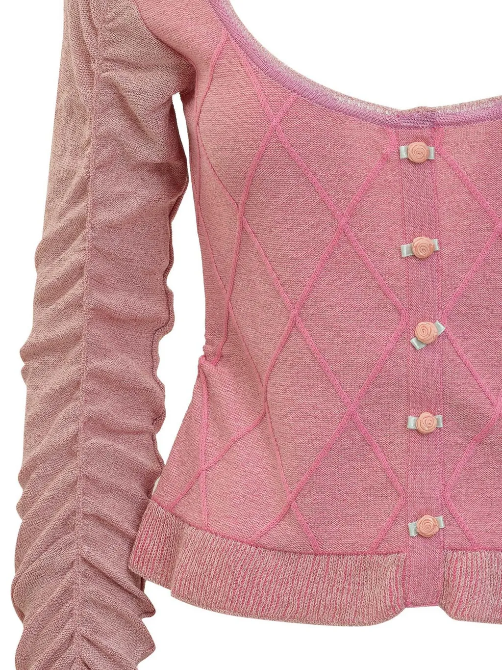 Elena Cut-Out Detailed Cardigan