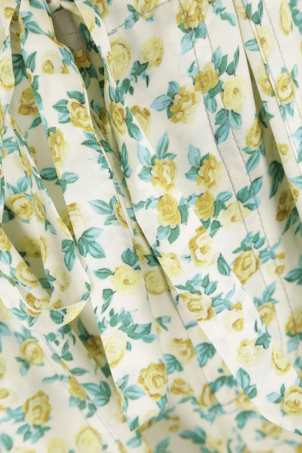 Floral Printed Drawstring Trousers