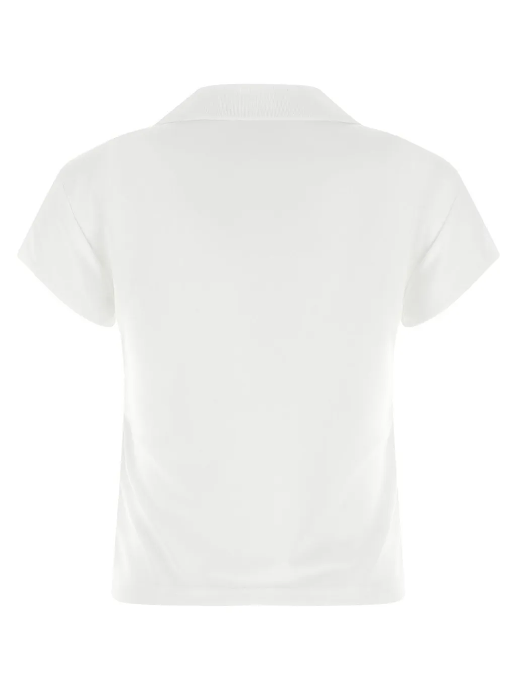 Sports Cropped V-Neck T-Shirt