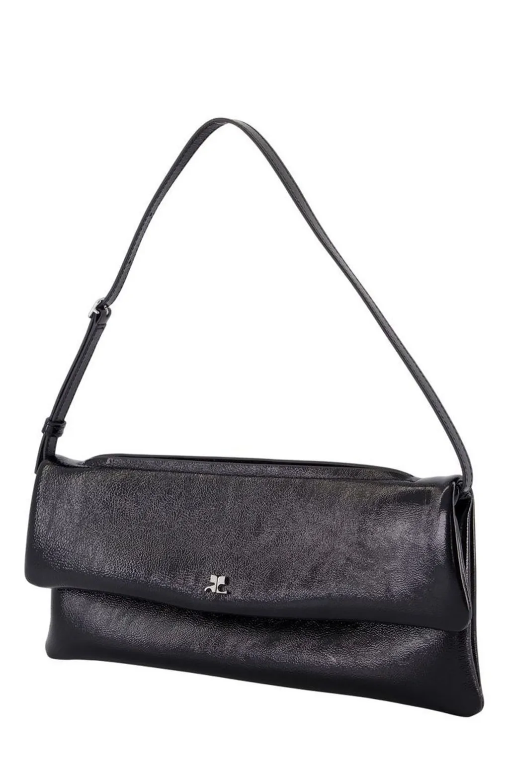 Cuff Naplack Leather Clutch Bag