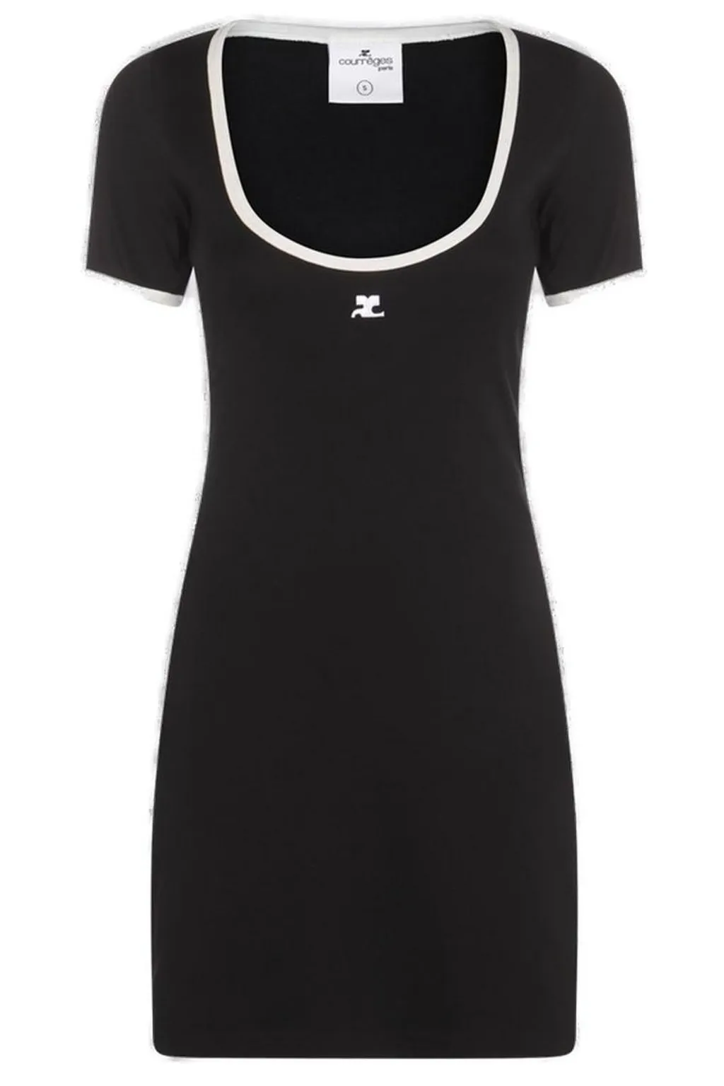 Holistic Scoop-Neck Mini Dress