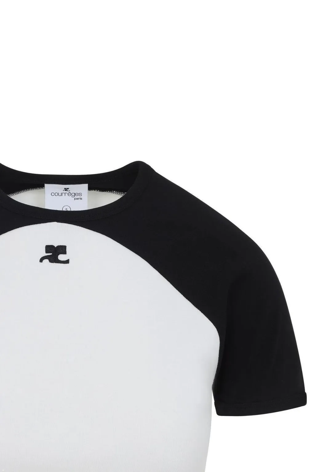 Logo Embroidered Crewneck T-Shirt
