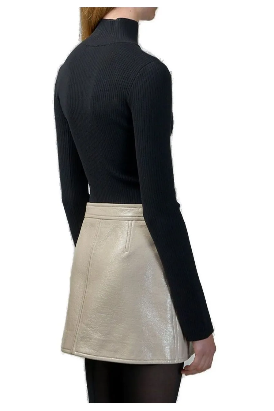 Mockneck Rib Bodysuit