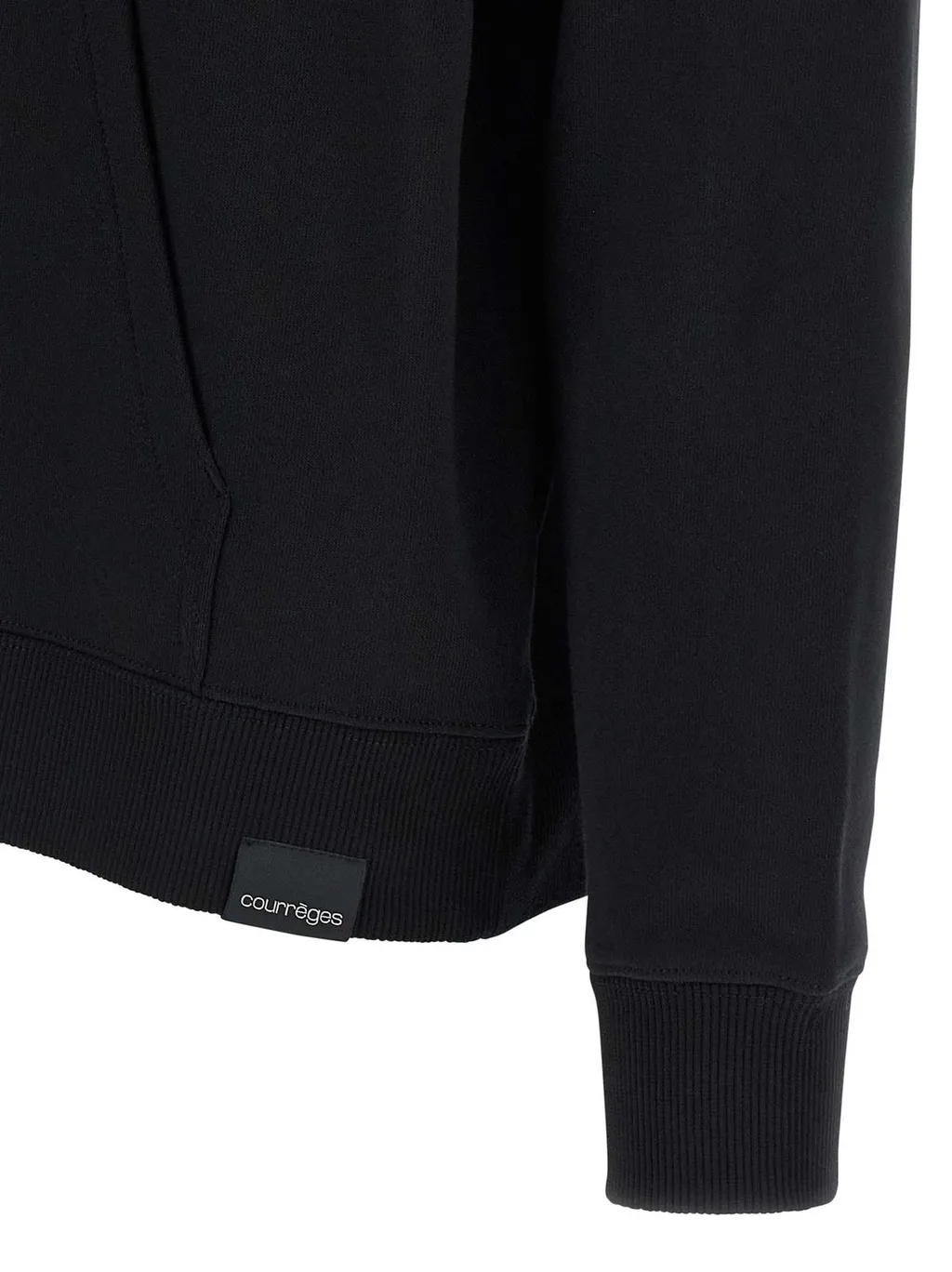 Asymmetric Neck Sweatshirt