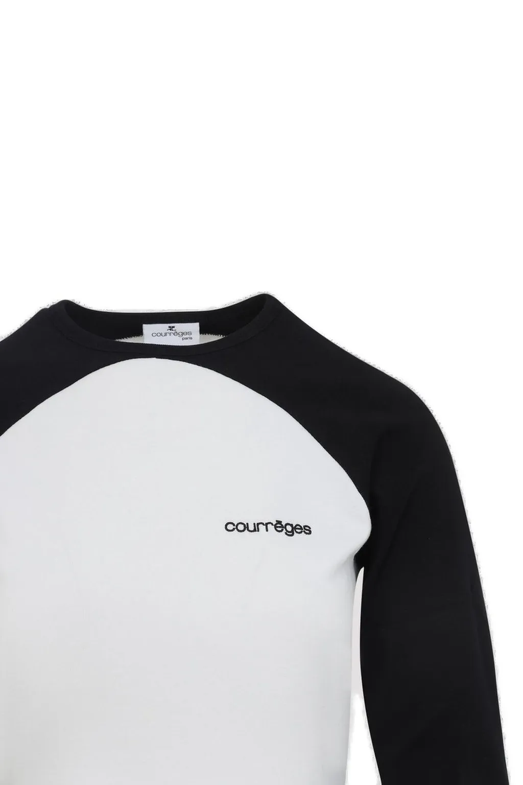 Logo Embroidered Long-Sleeved T-Shirt