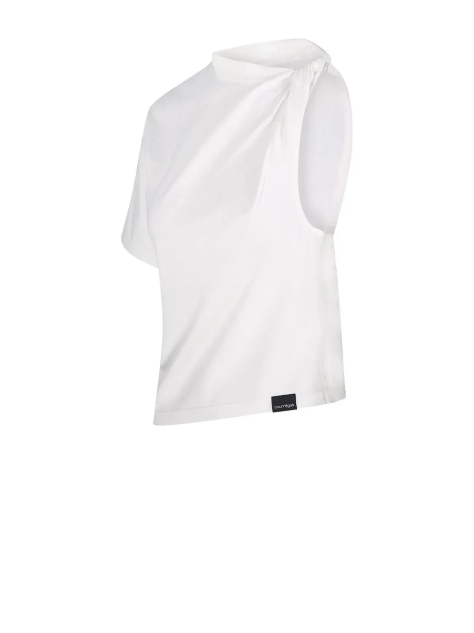 Twisted Asymmetric T-Shirt