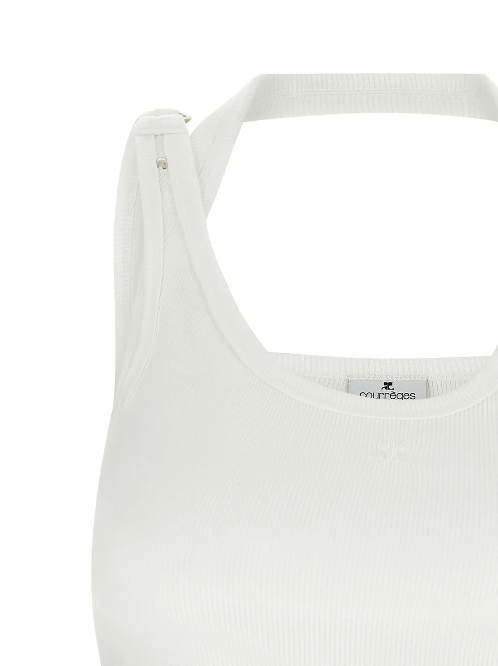 Asymmetrical Buckle Tank Top
