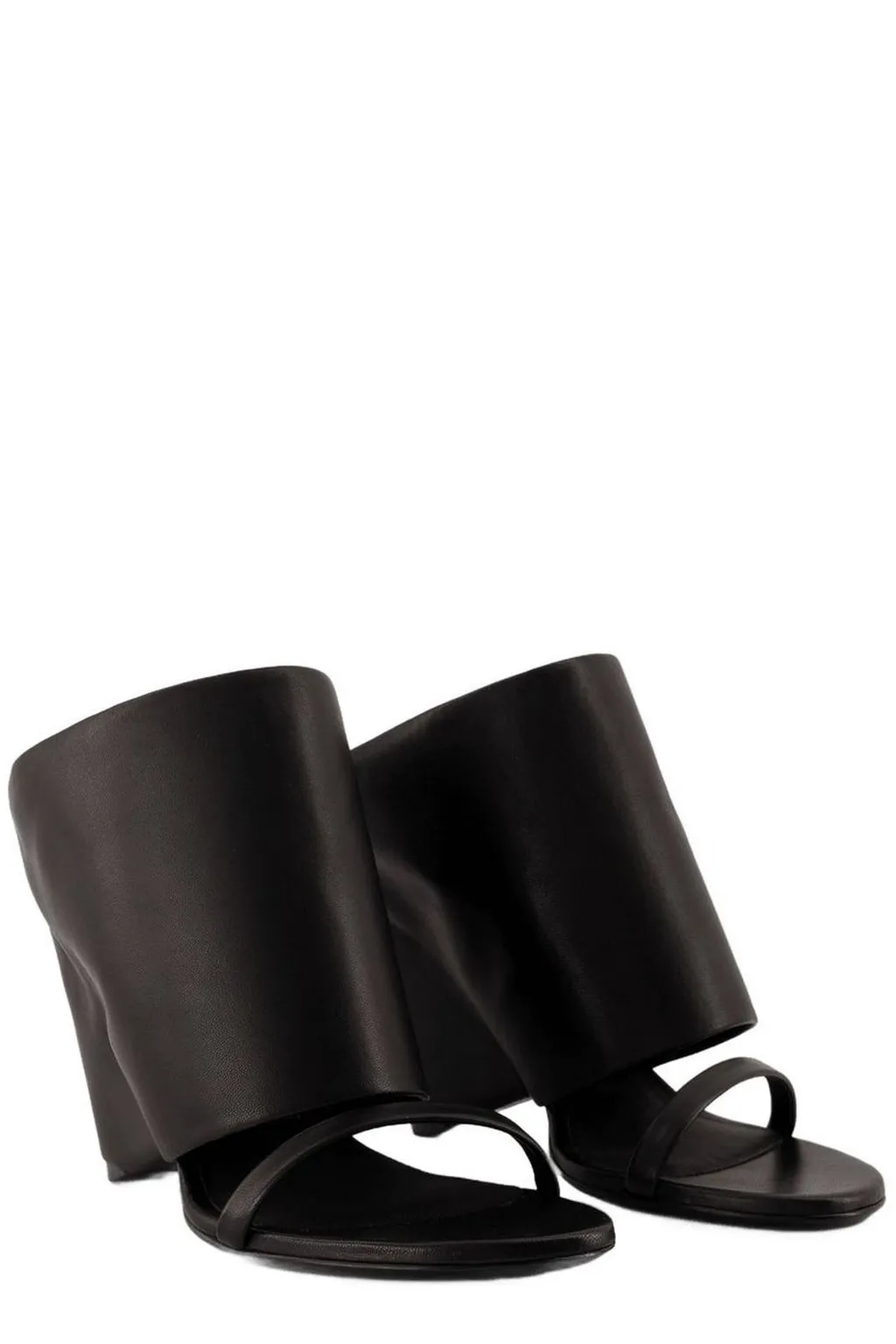 Oblique Wedged Mules