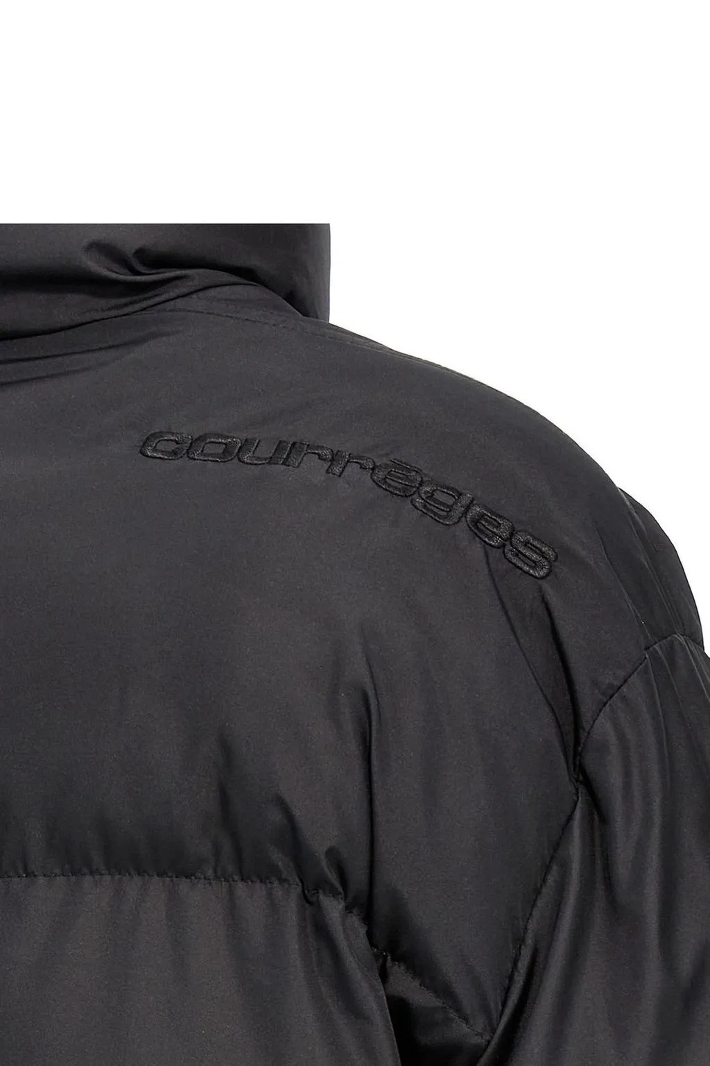 Logo Embroidered Puffer Jacket