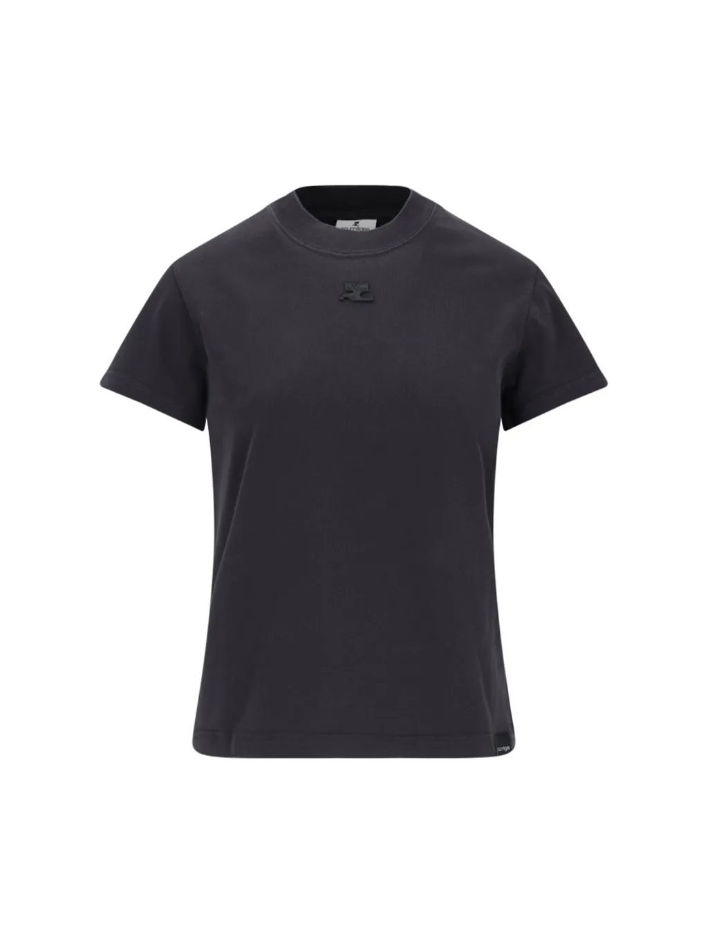 Logo Patch Crewneck T-Shirt