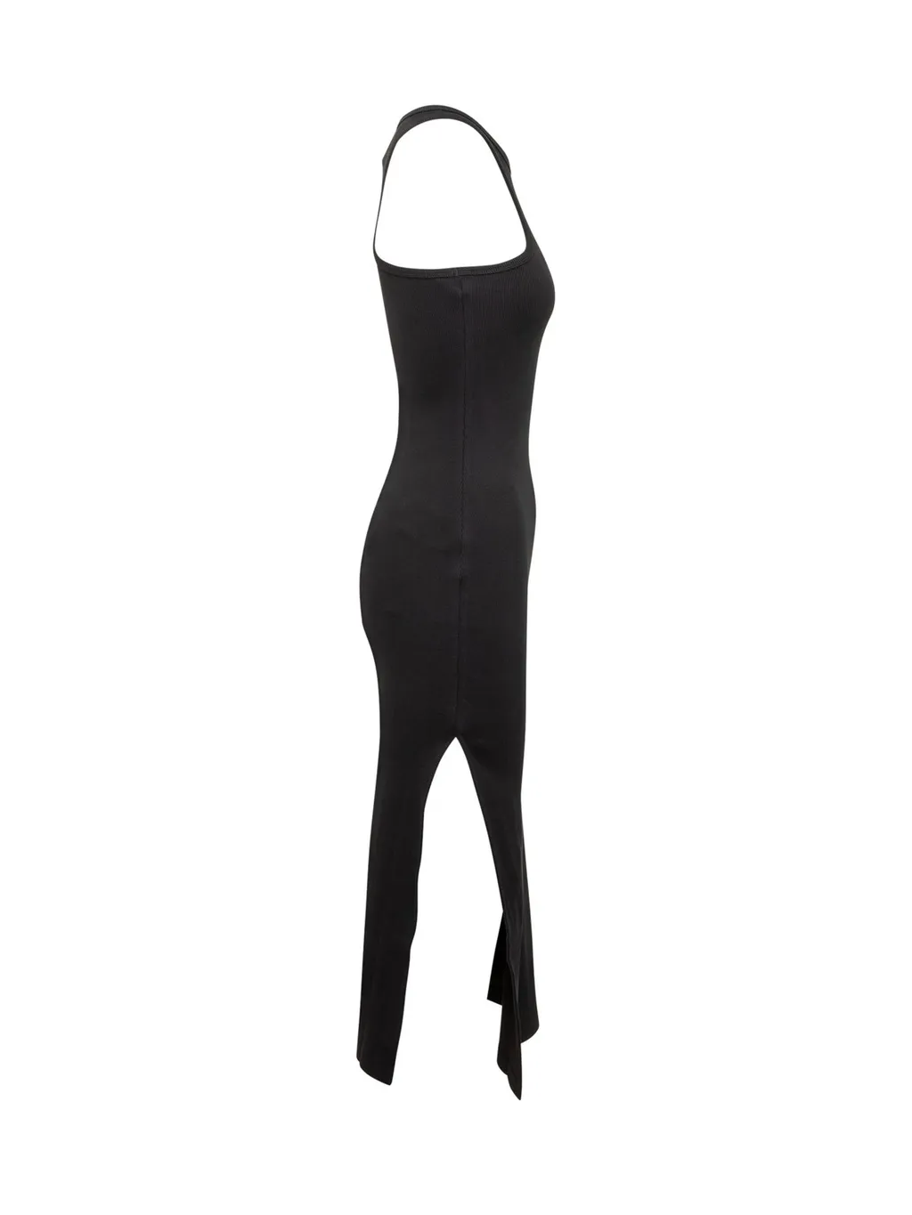 Racerback Jersey Midi Dress