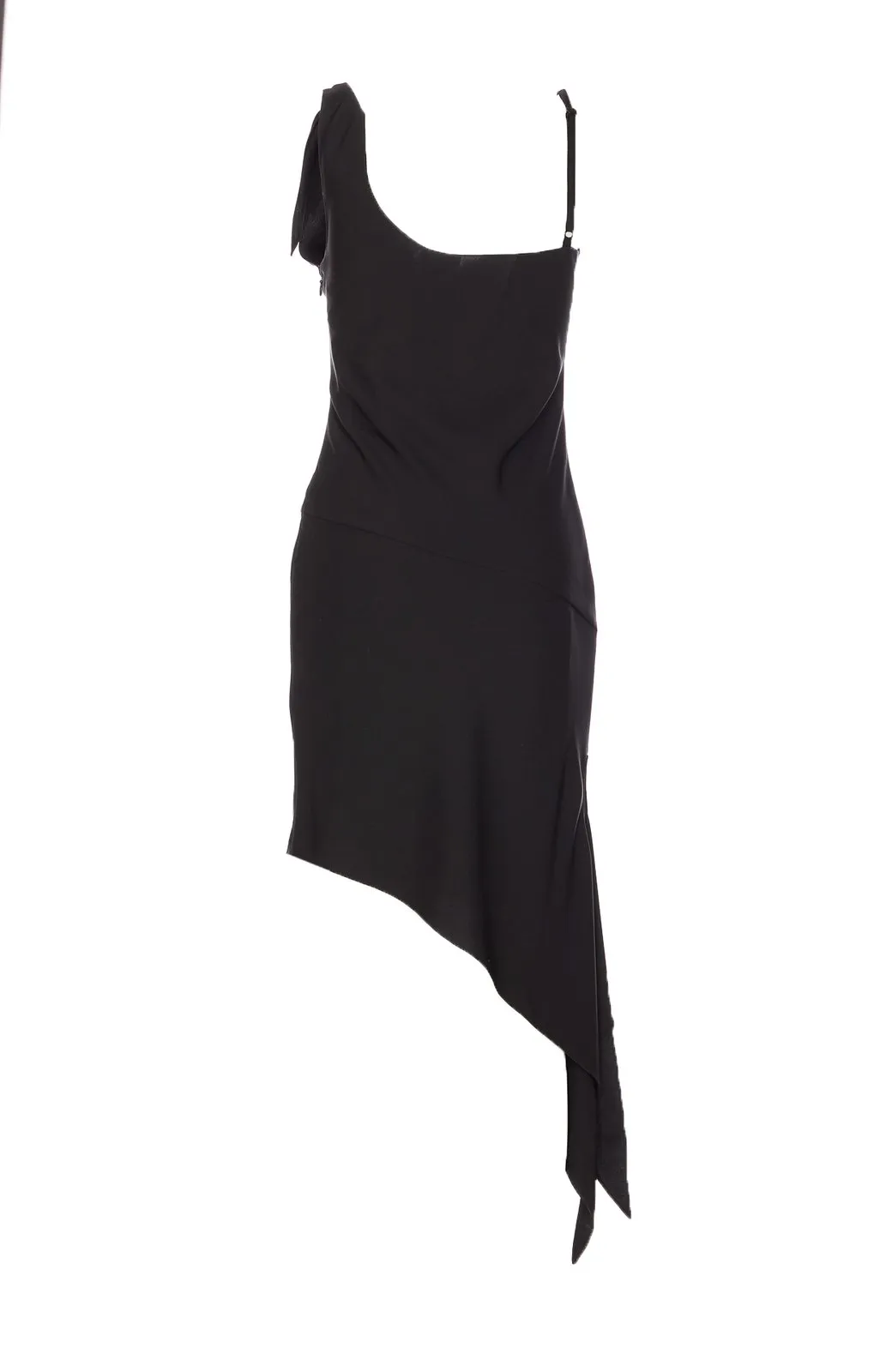 Knot Sleeveless Mini Dress