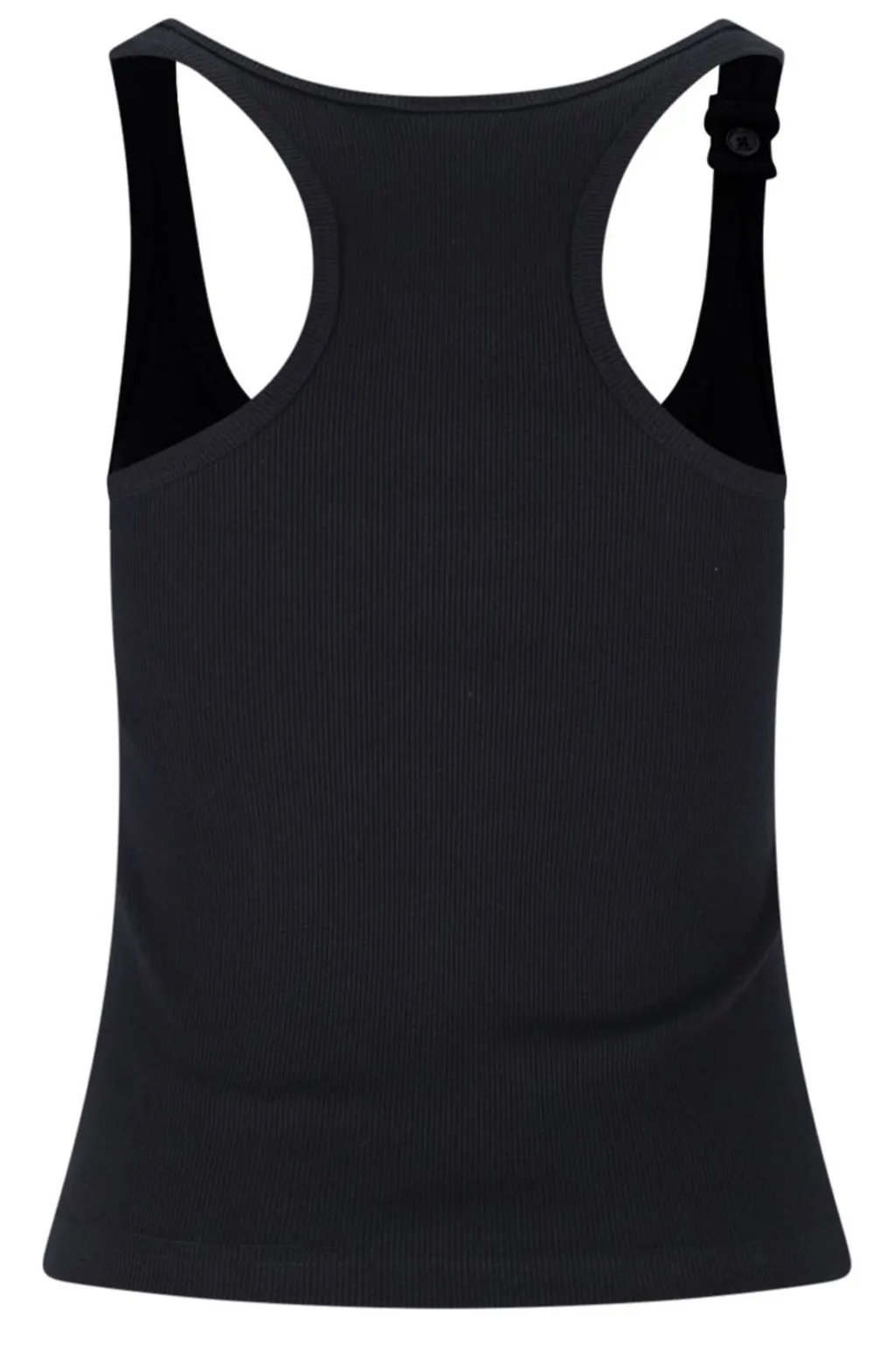 90's Logo Patch Rib Tank Top