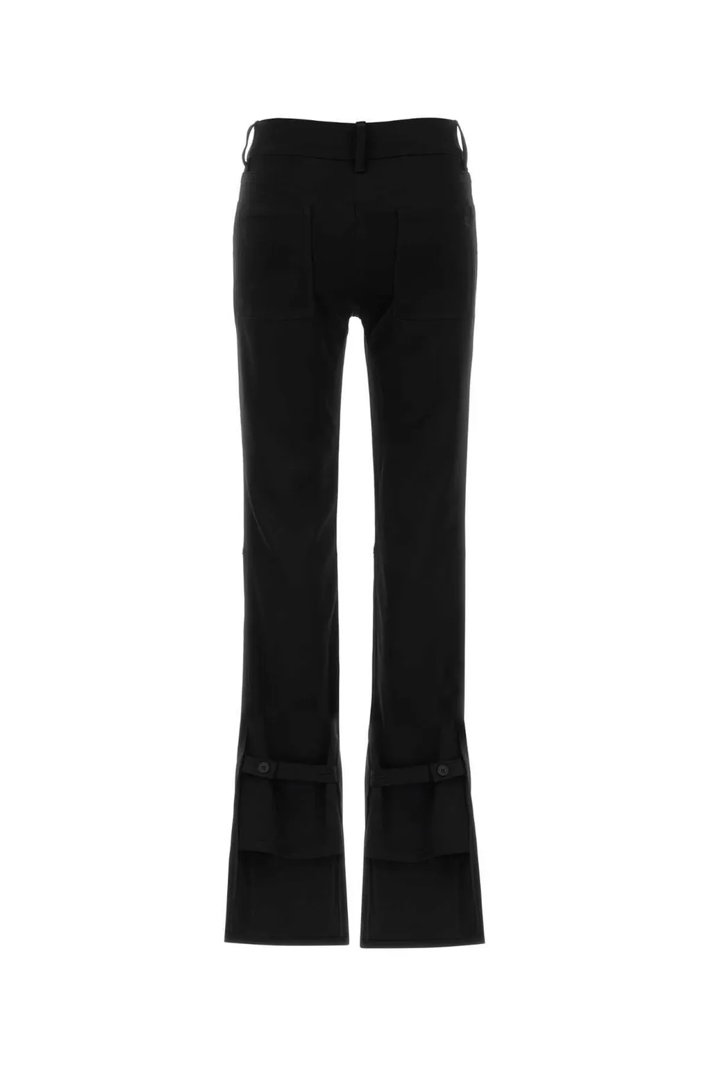 Satin Bootcut Pants