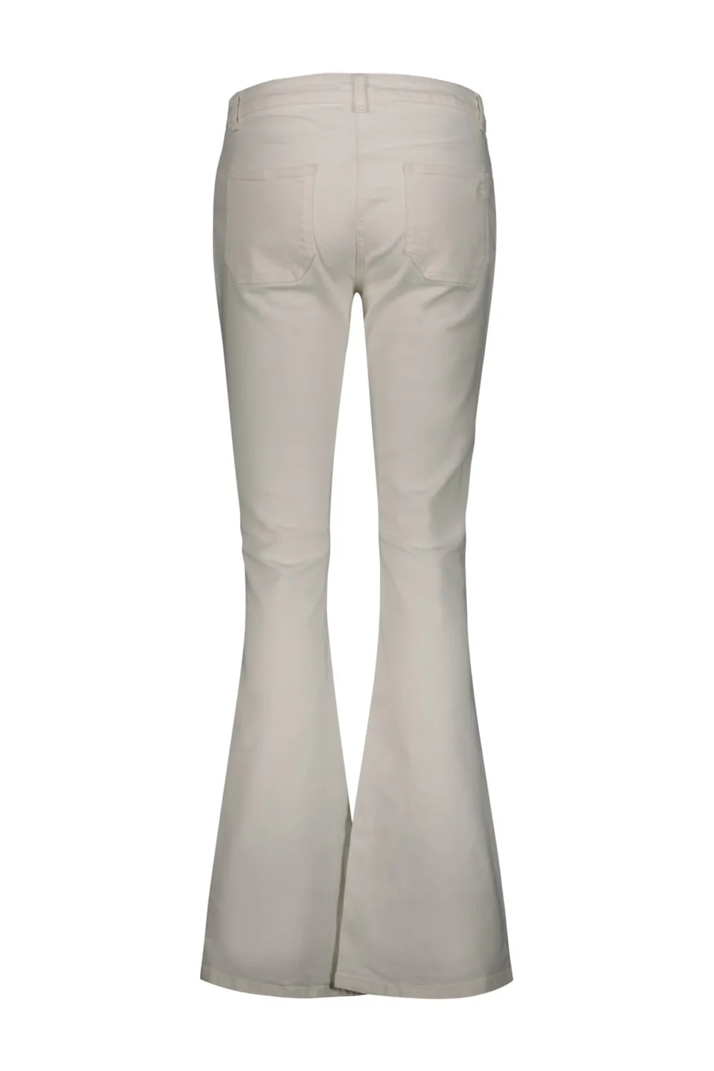 Zip Detailed Flared Bootcut Jeans