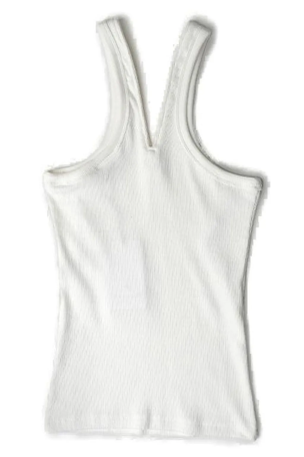 Logo-Embroidered V-Neck Top