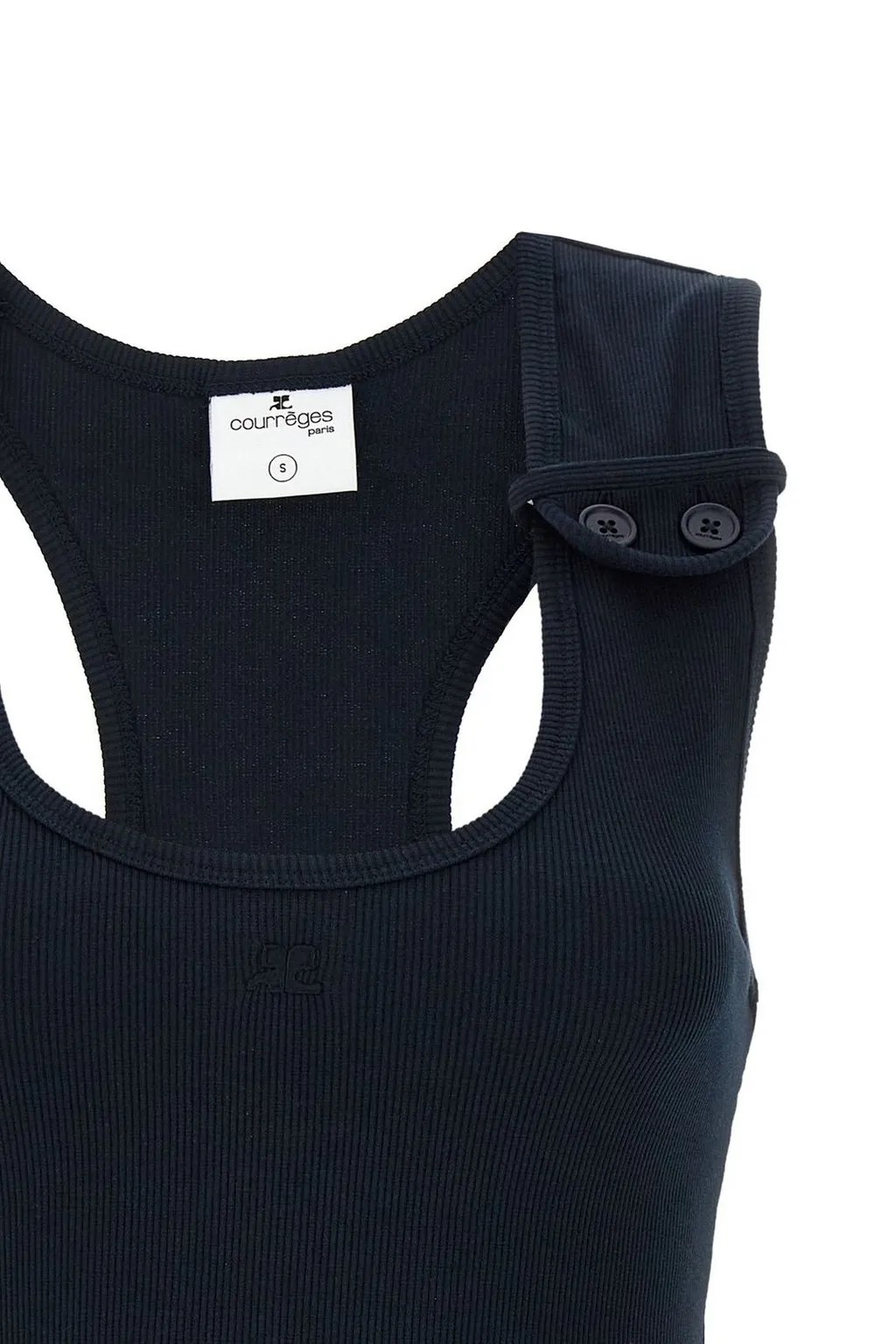 90's Cut-Out Detailed Ribbed Mini Dress