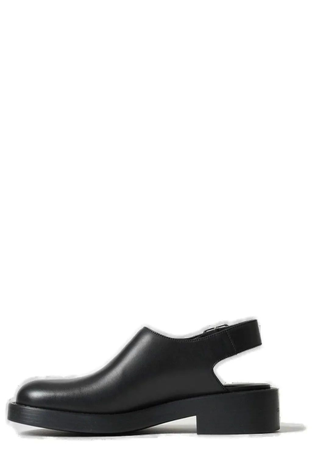 Gogo Block Heeled Buckle Mules