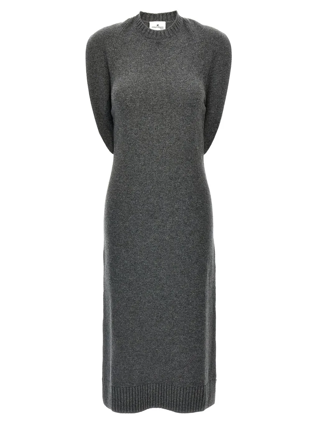 Over The Shoulder Drape Dress