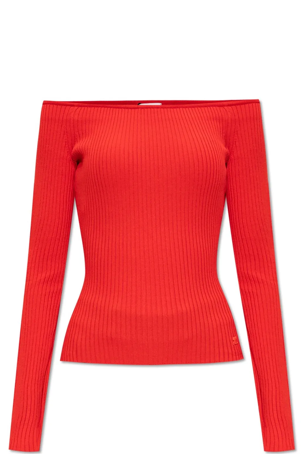 Ribbed Off-Shoulder Top