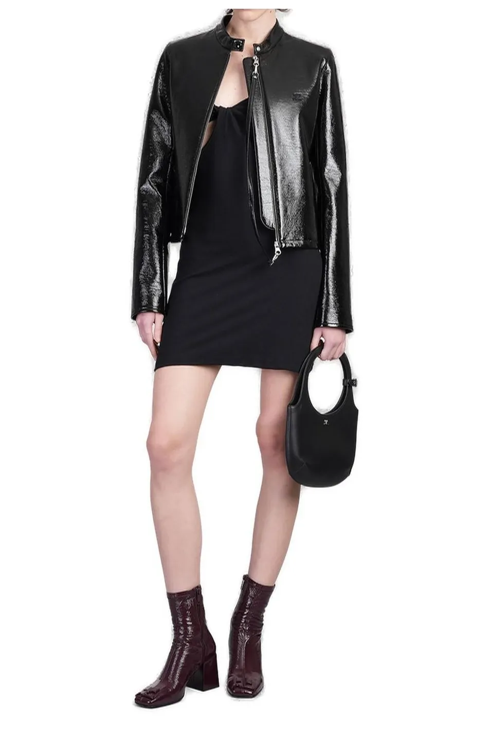 Twist 90's Cut-Out Detailed Mini Dress