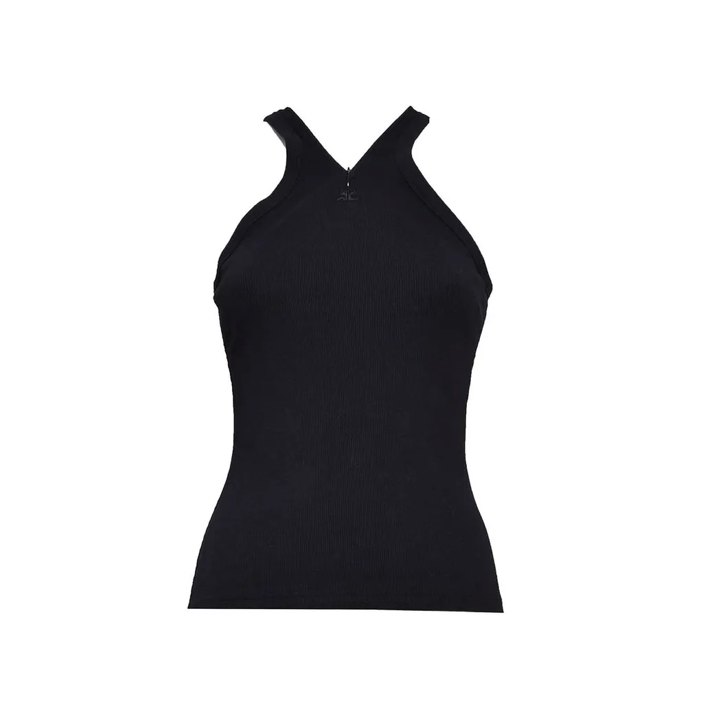 Criss Cross Ribbed Tank Top