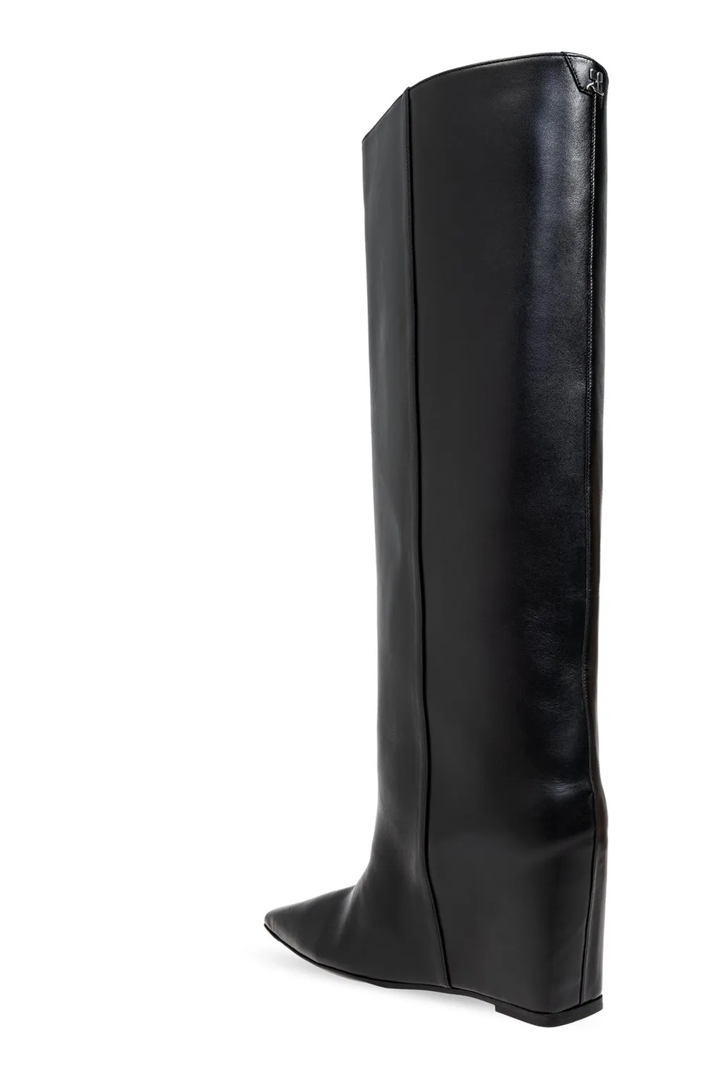 Astro Pointed-Toe Buckle-Detailed Boots