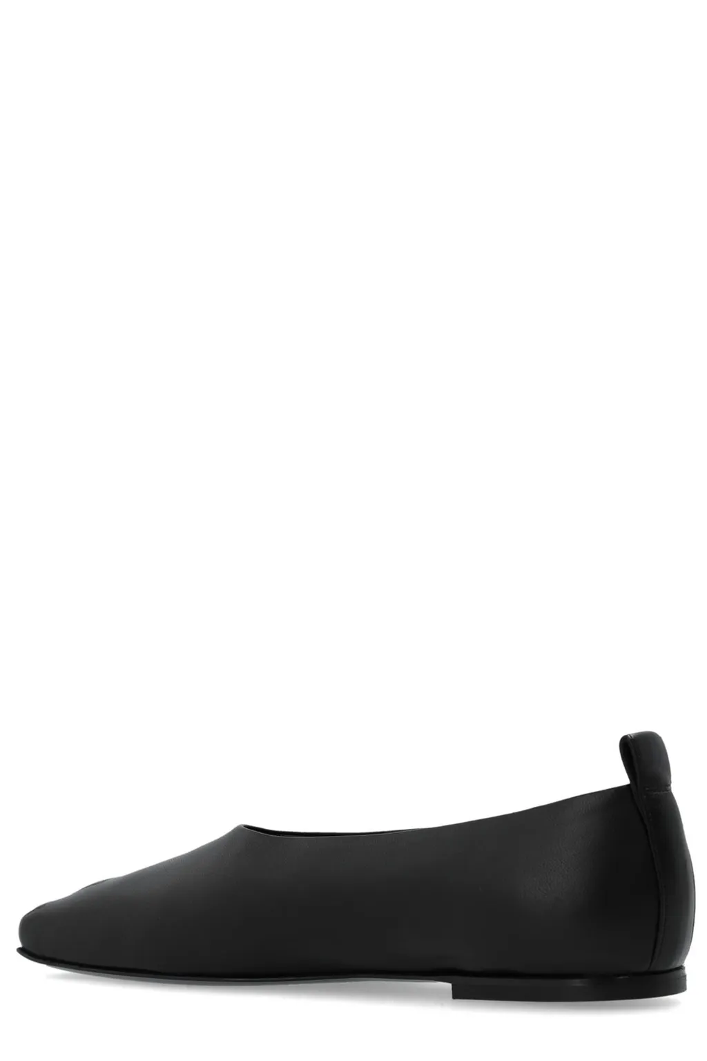 Minimal Square-Toe Loafers