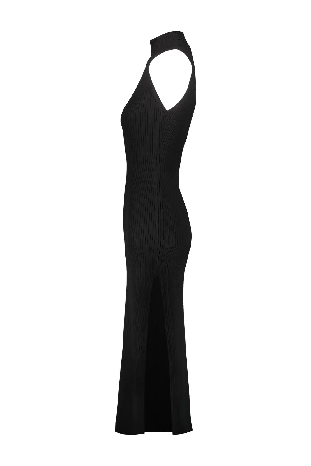 Col Diamanterai Ribbed Dress
