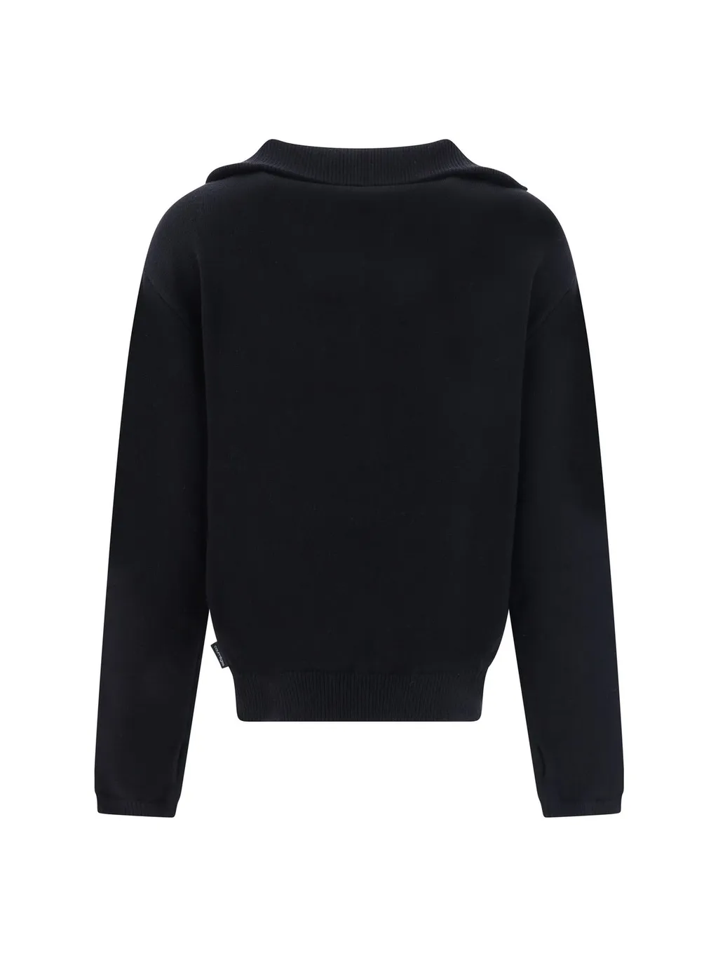 Half-Zipped Long-Sleeved Jumper