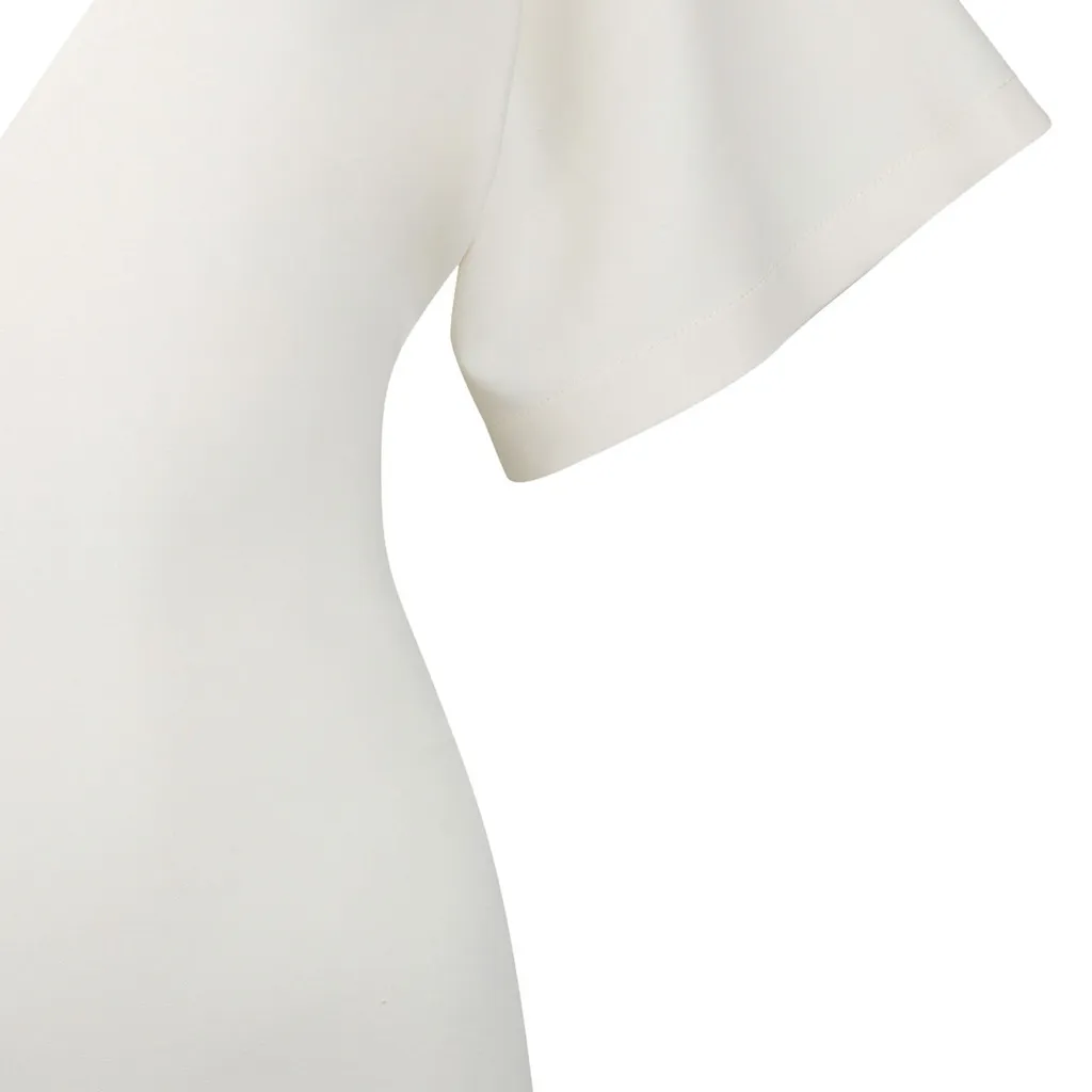 High Neck A-Line Dress