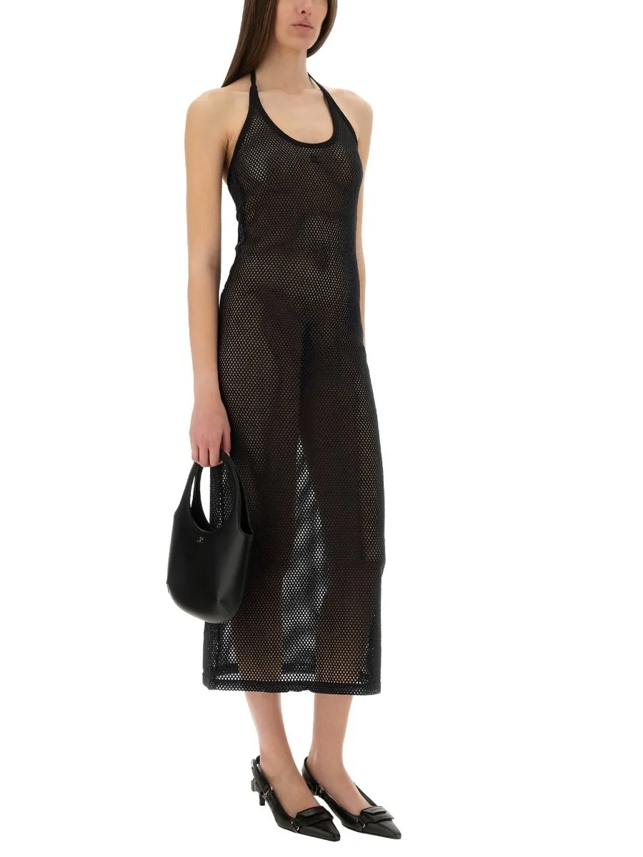 Holistic Mesh Long Dress