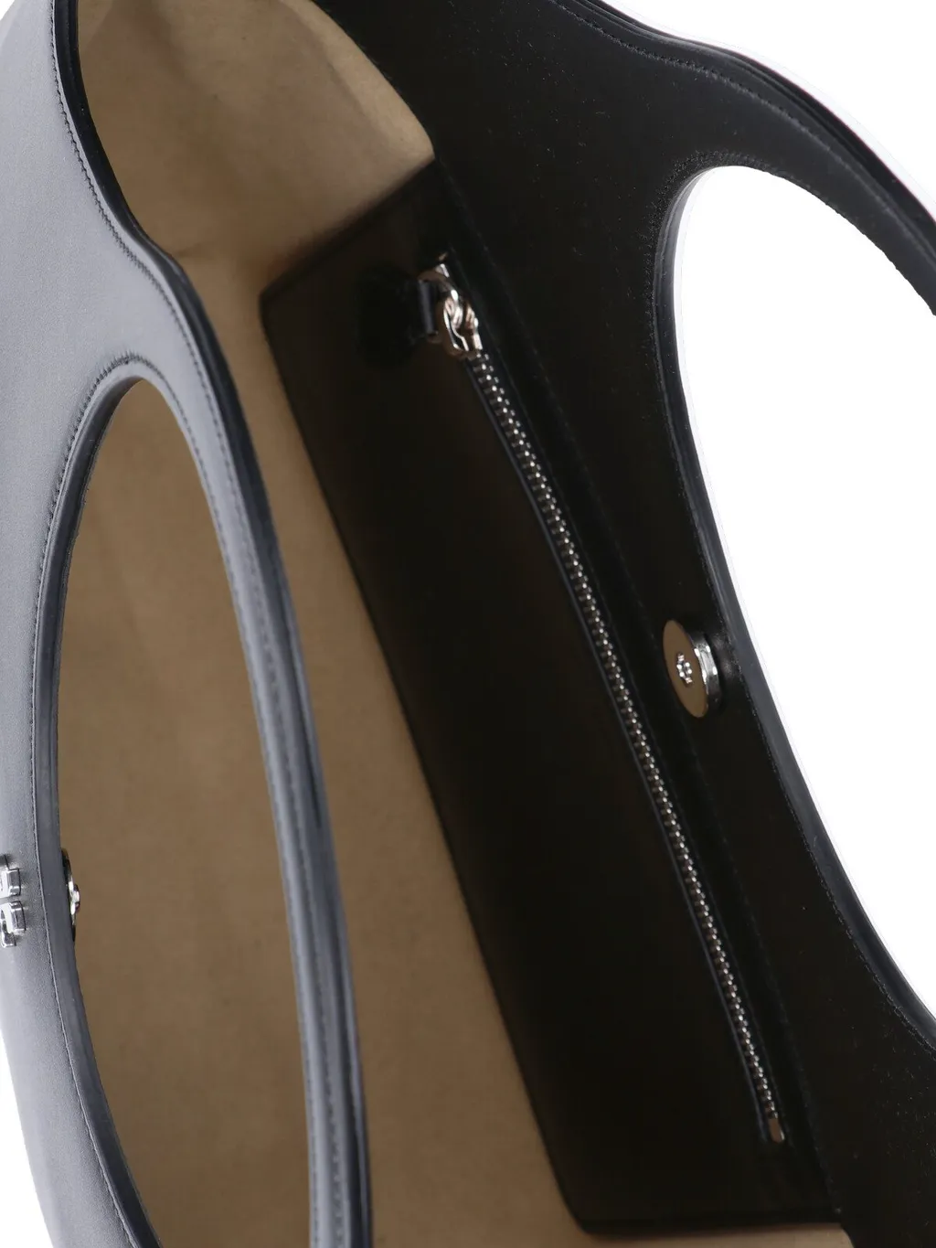 Logo Plaque Top Handle Bag