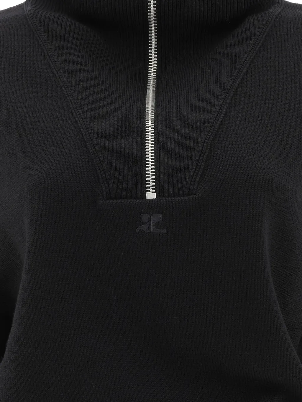 Tucker Zip Detailed Jumper