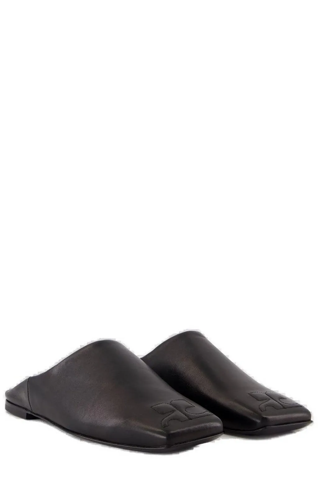 Heritage Square Toe Mules
