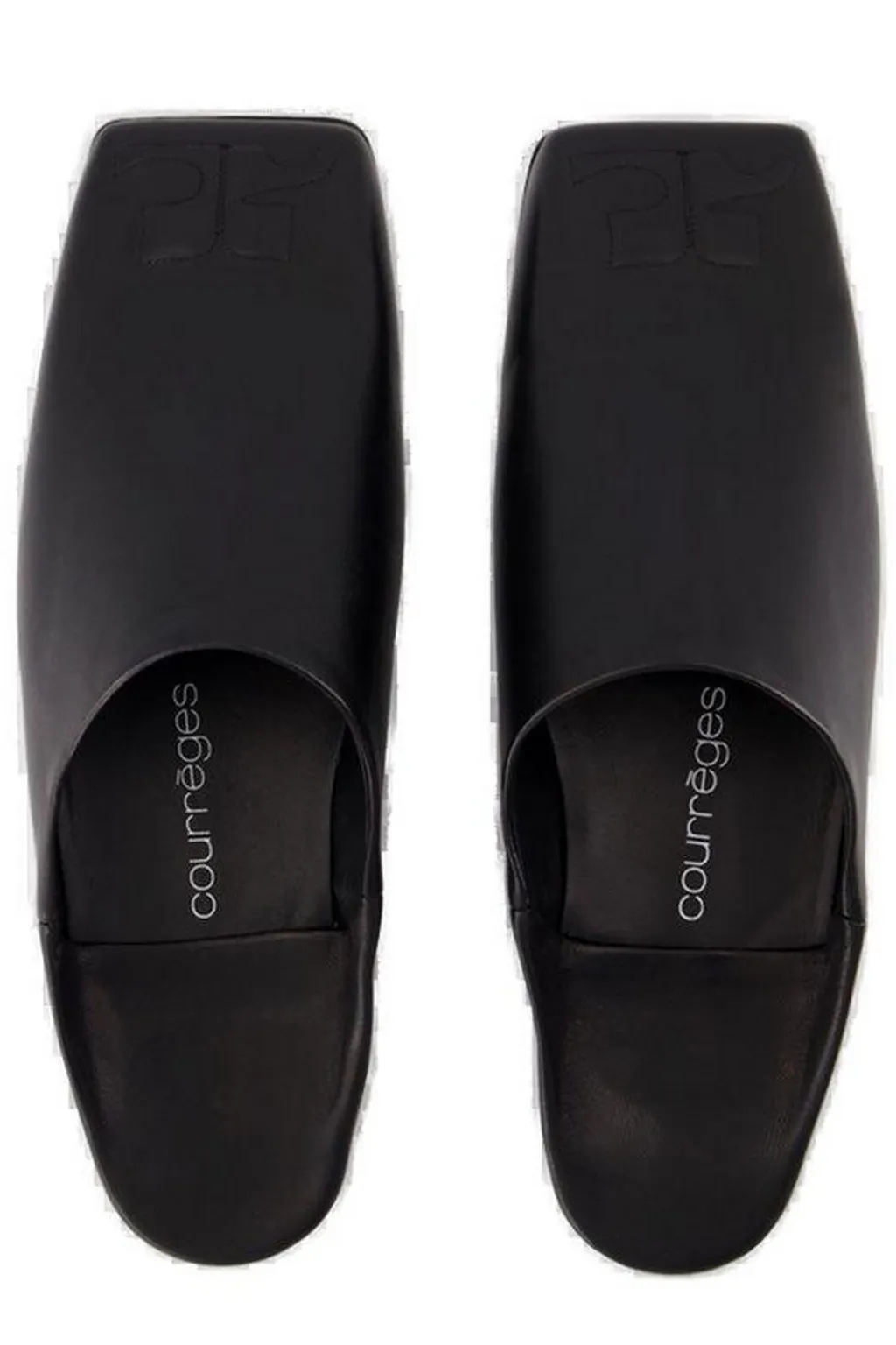 Heritage Square Toe Mules