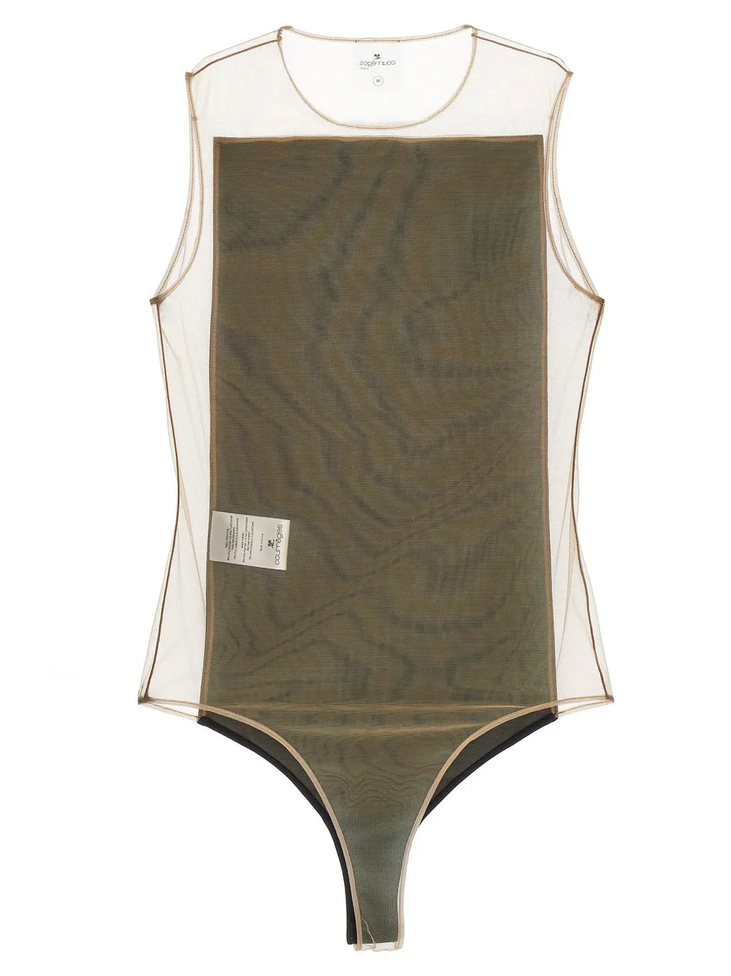Illusion Semi-Sheer Bodysuit