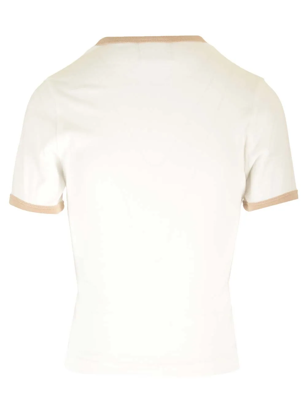 Contrast V-Neck T-Shirt