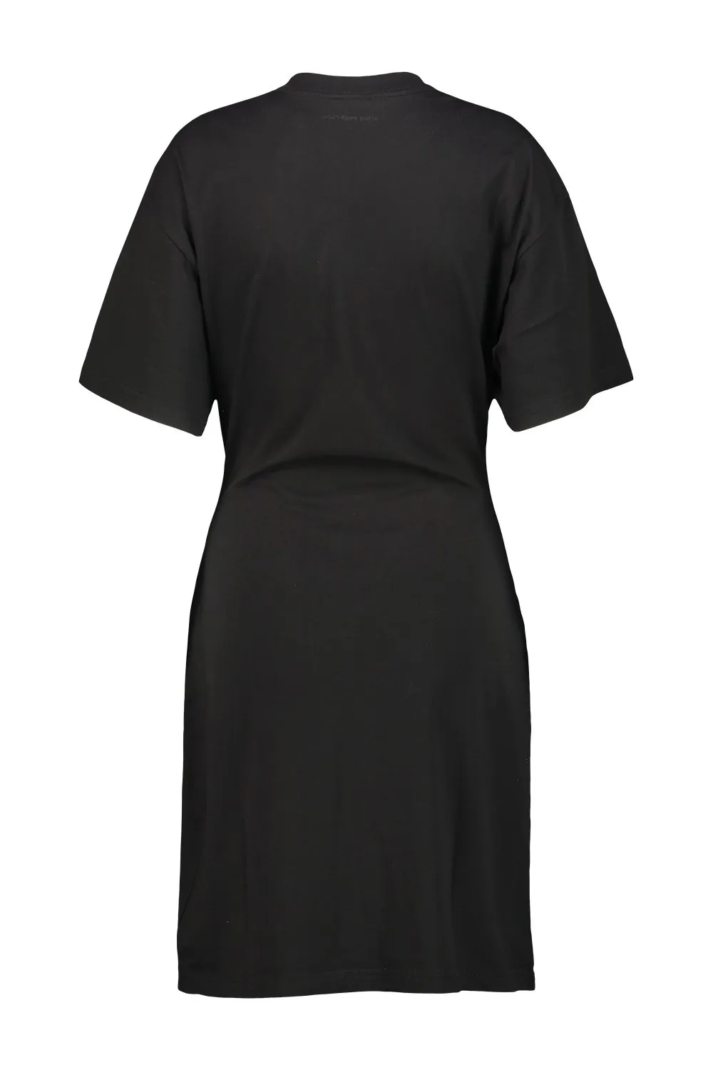 Logo Embroidered Mini Dress