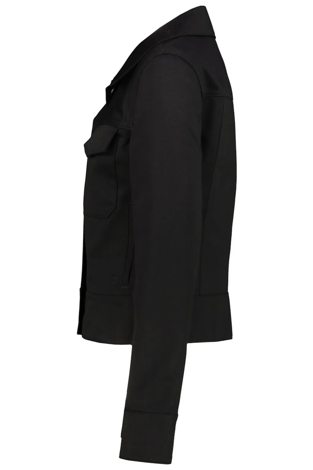 Buttoned Trucker Jacket