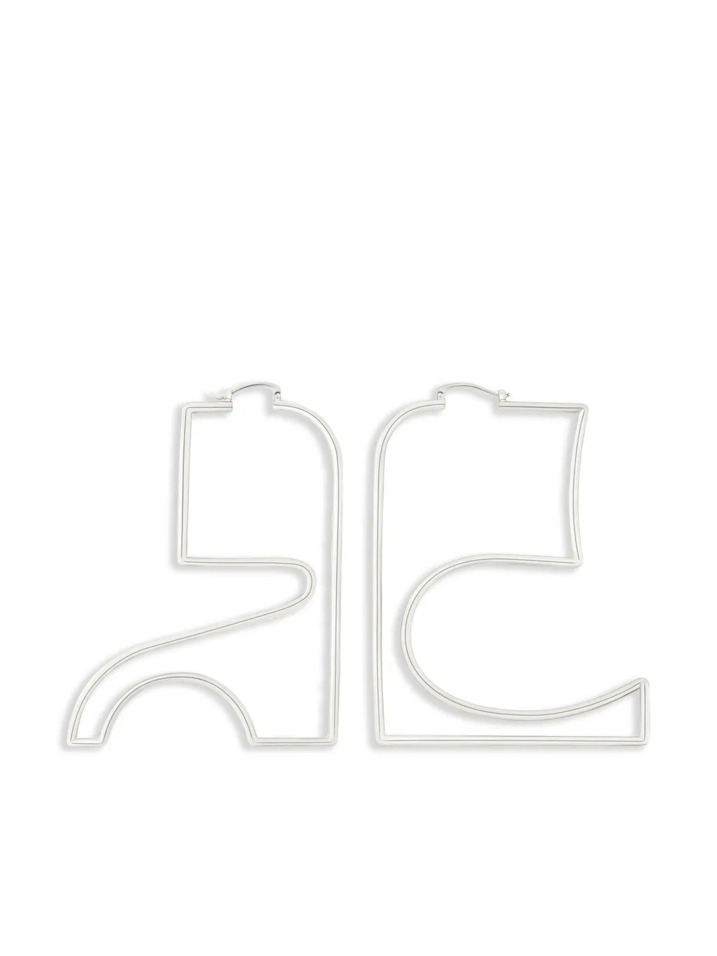 Logo Outline Earrings