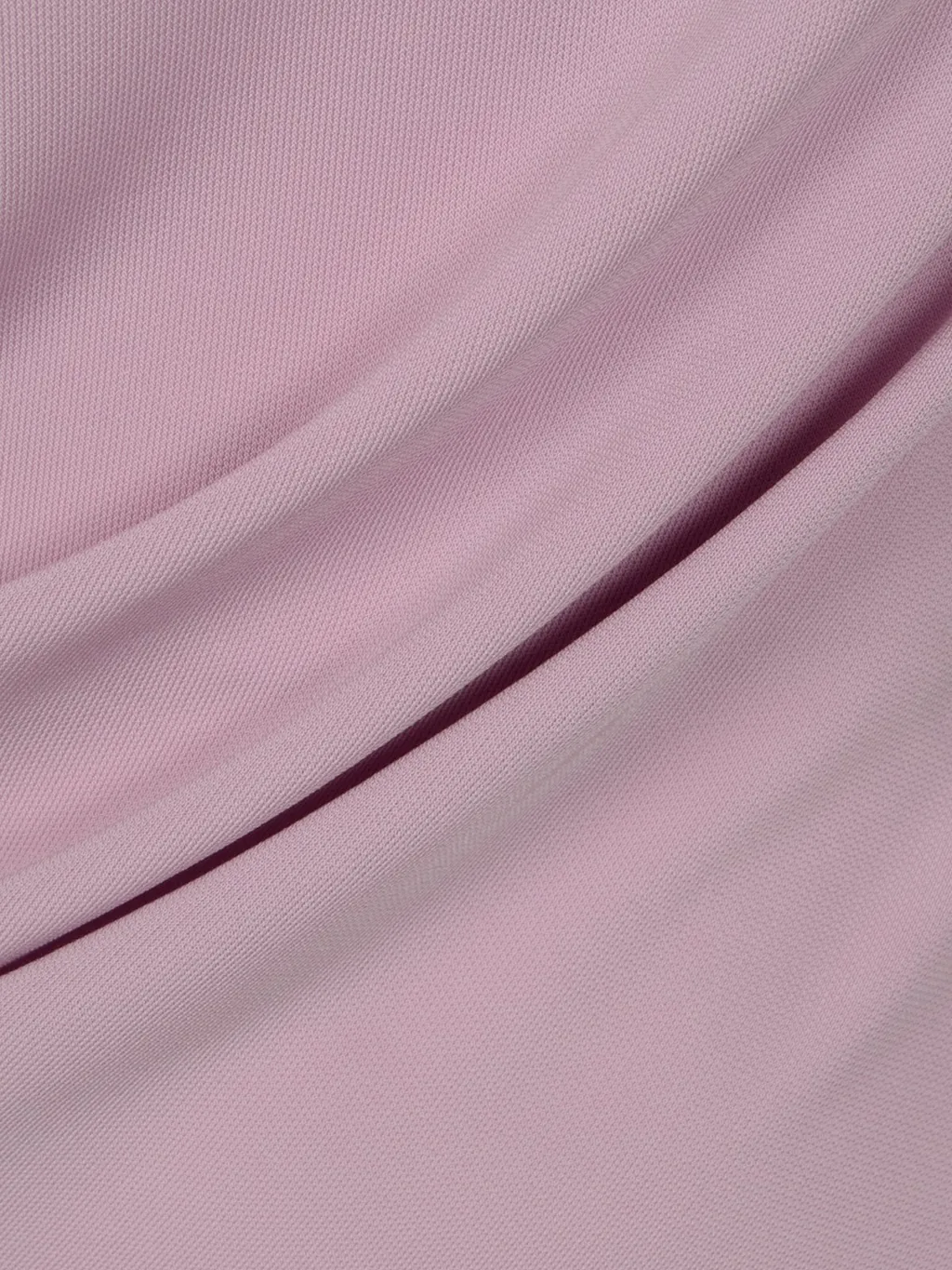 Draped Asymmetric Jersey Top