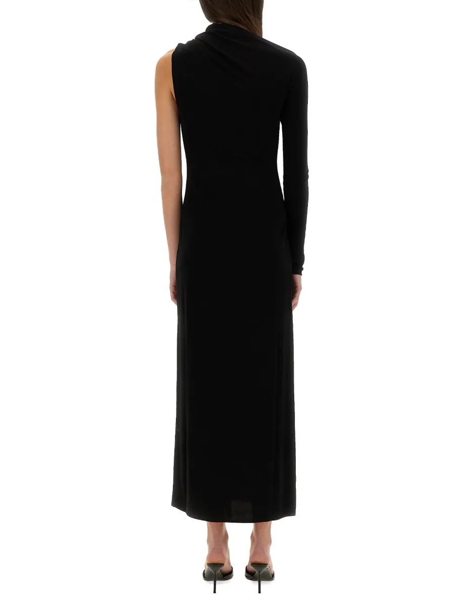 Asymmetric Long Dress