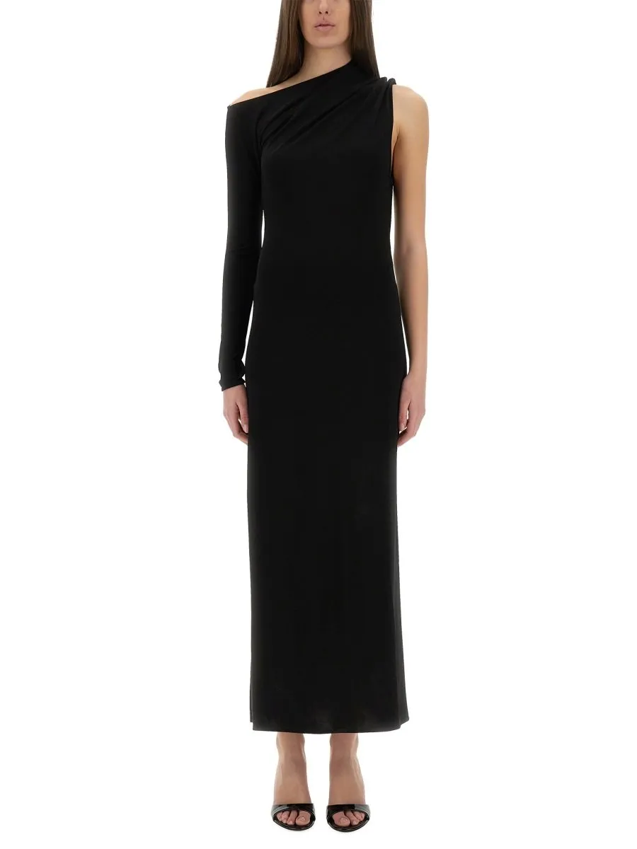 Asymmetric Long Dress