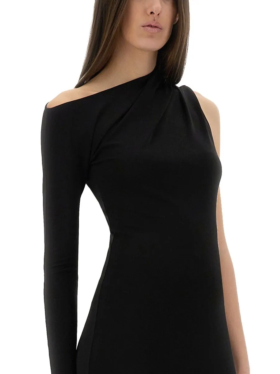 Asymmetric Long Dress