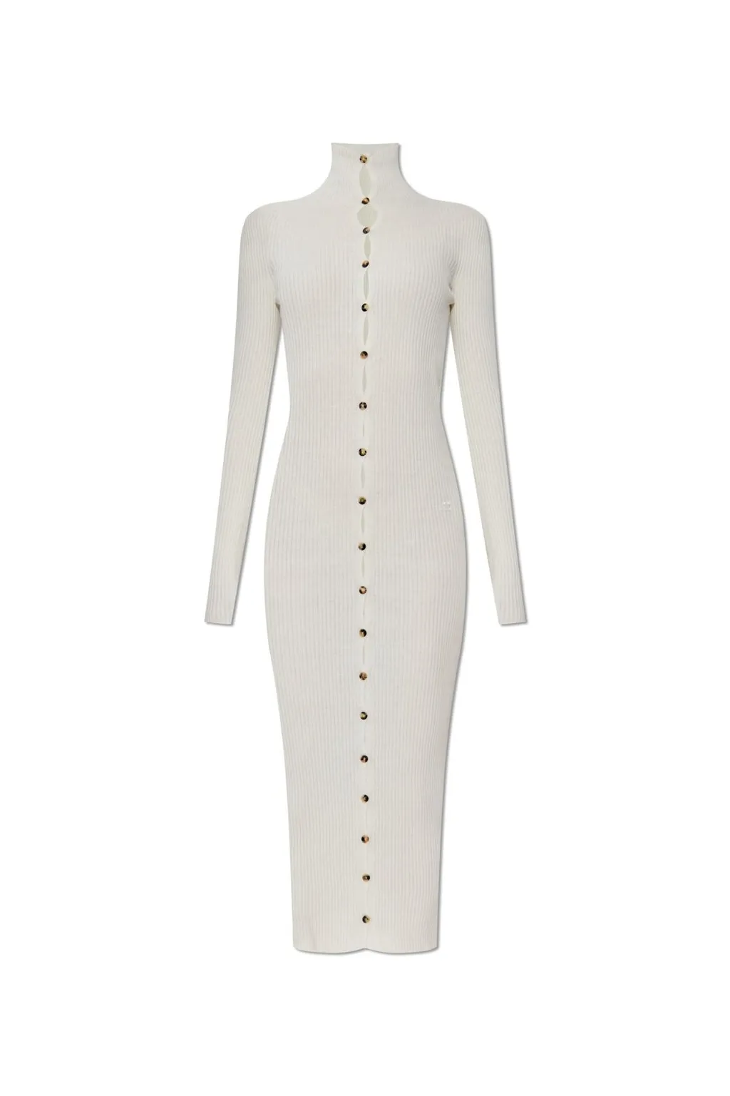Light Rib Cardigan Long Dress