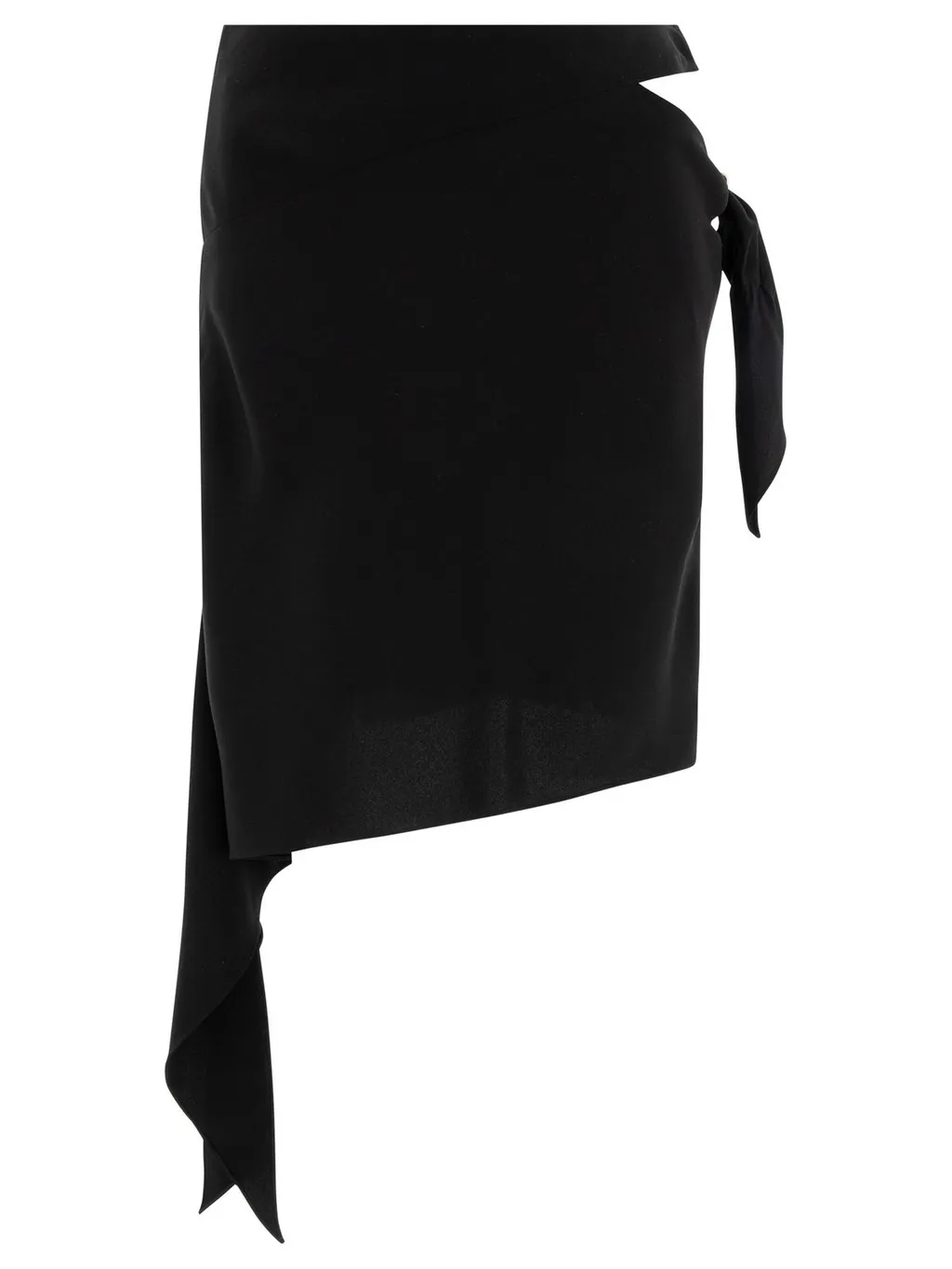 Knot Cut-Out Detailed Skirt