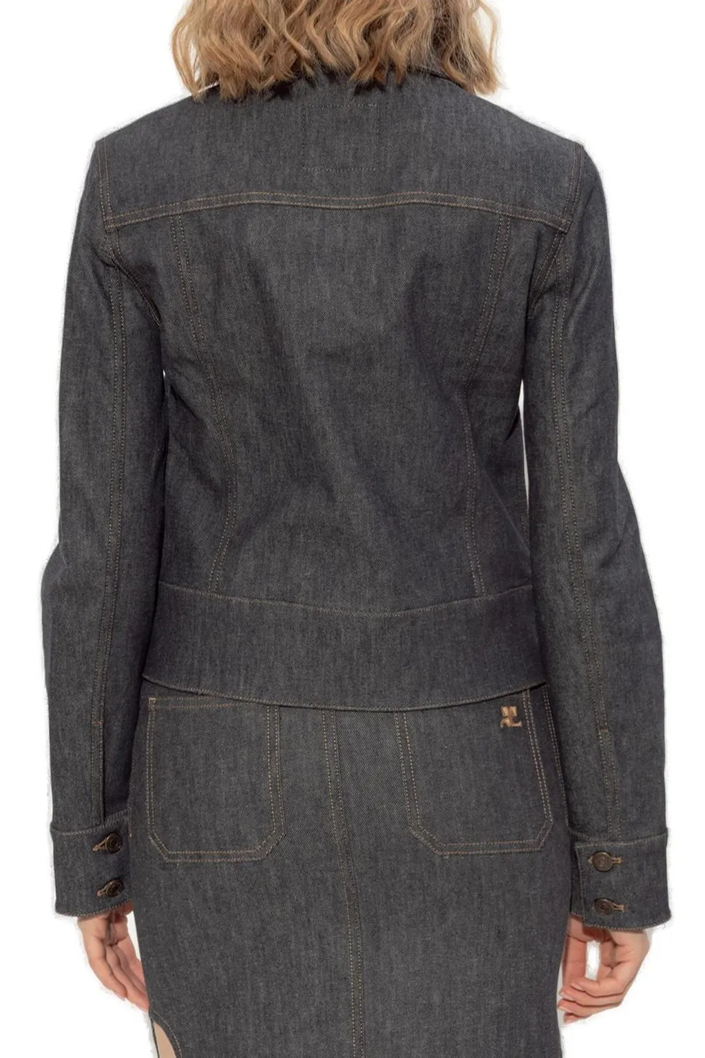 Denim Utility Trucker Jacket