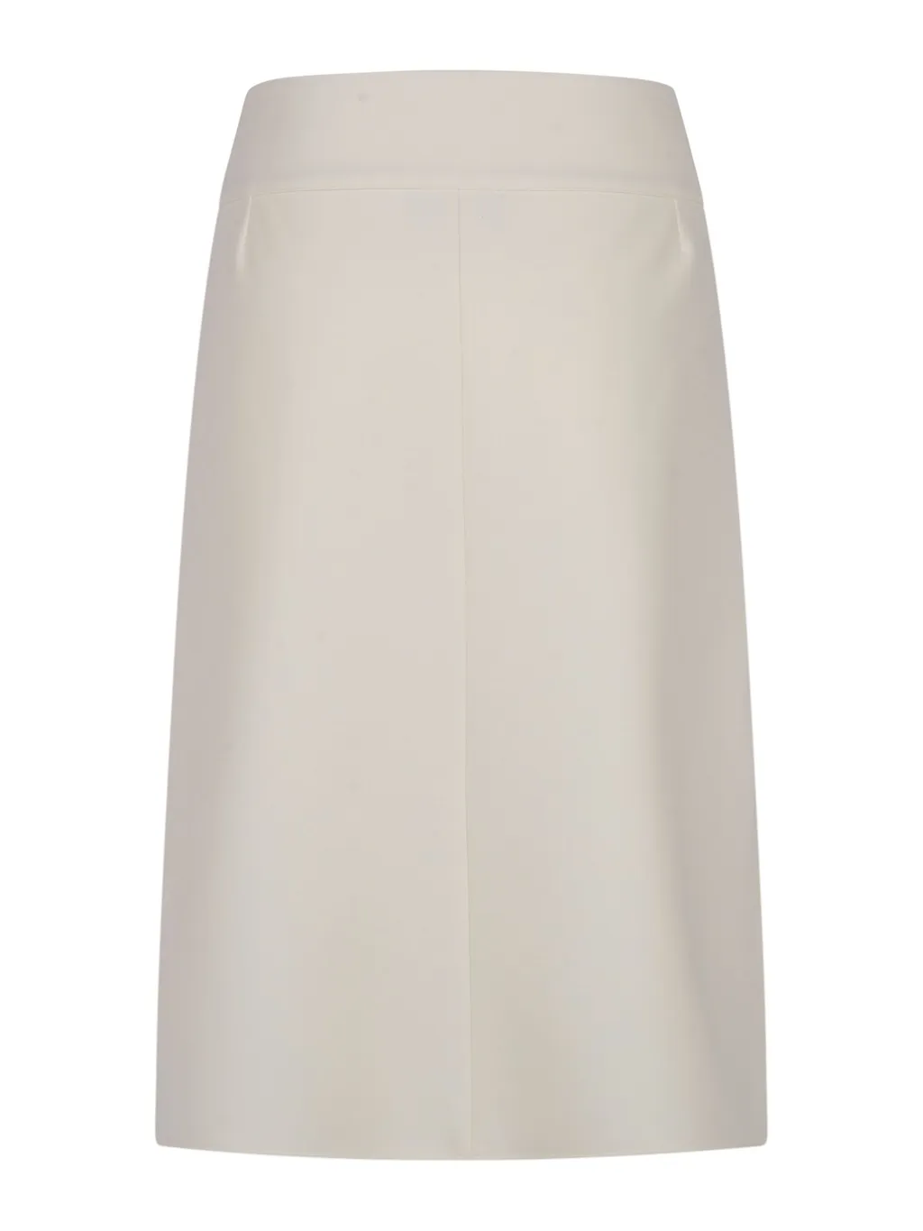 Belted Slit Skirt