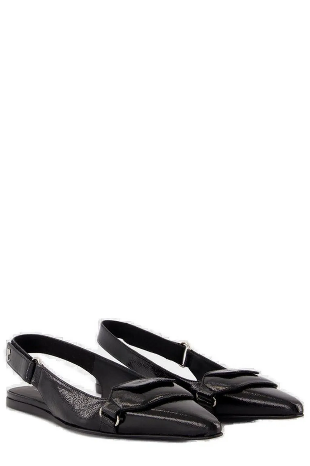 Racer Pointed Toe Ballet Flats